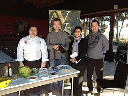 Periodistas franceses promocionarán la gastronomía de Vendrell en su país