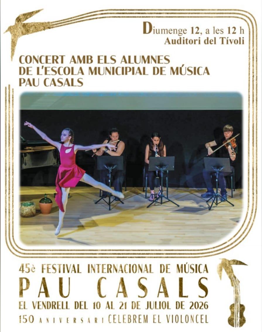 CONCERT AMB ELS ALUMNES DE L'ESCOLA MUNICIPAL DE MÚSICA PAU CASALS 23